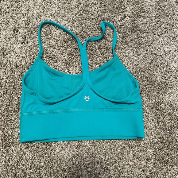 Lululemon Athletica Flow Y Bra Women Size 4, green - Picture 4 of 7